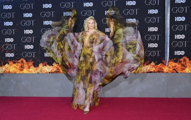 Gwendoline Christie at the 'Game of Thrones' eighth and final season premiere 