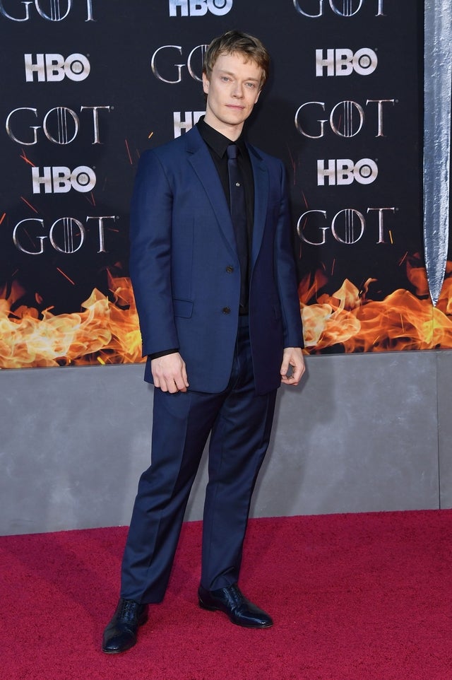 Alfie Allen at got s8 premiere