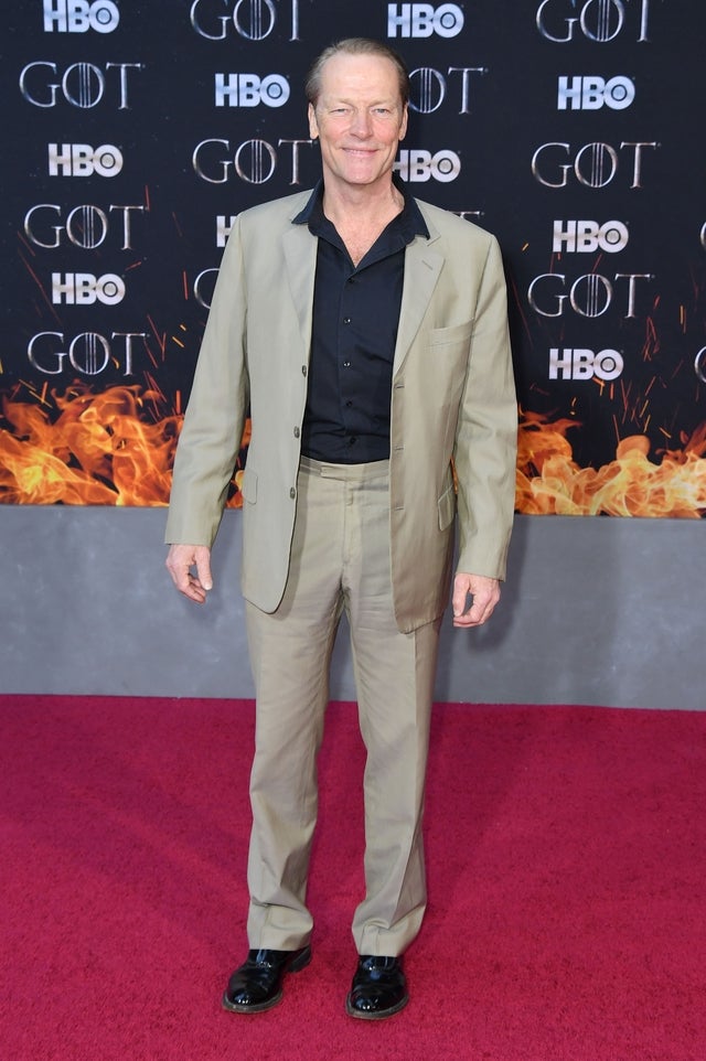 Iain Glen at got s8 premiere