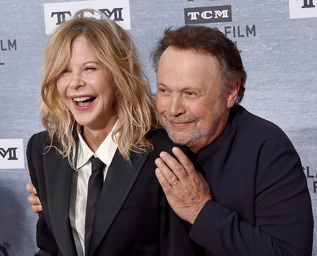 Meg Ryan and Billy Crystal at 30th-anniversary screening of when harry met sally