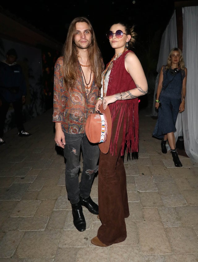 Paris Jackson and boyfriend at coachella