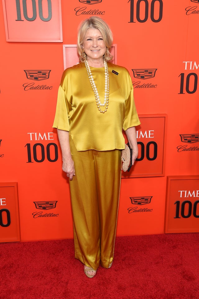 Martha Hunt at time 100 gala