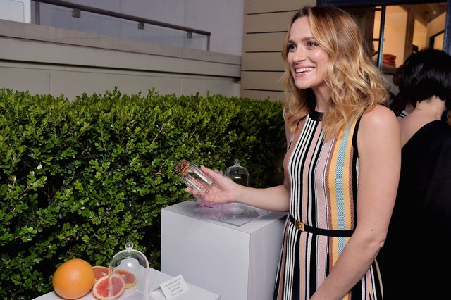 Shantel VanSanten at tory burch event