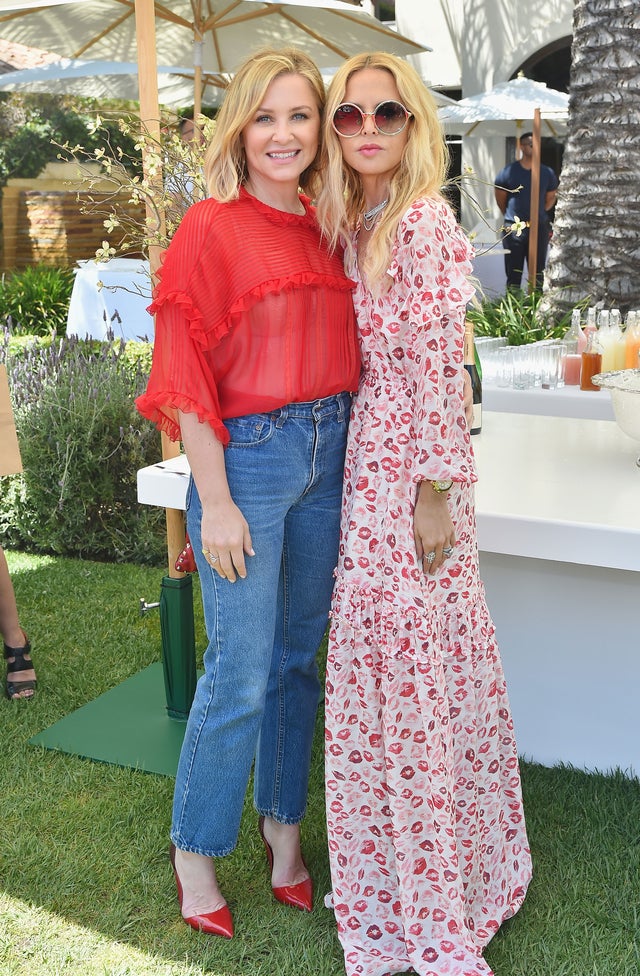 essica Capshaw Gavigan and Rachel Zoe attend Valentino Sponsors H.E.A.R.T. brunch