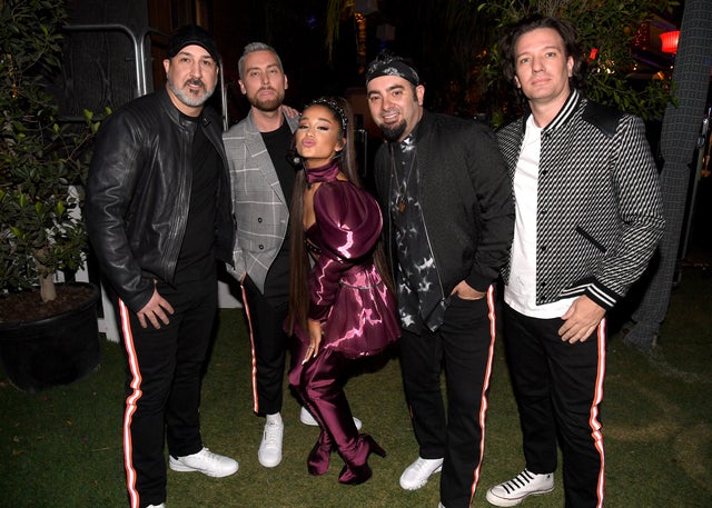 Ariana Grande and *NSYNC at coachella