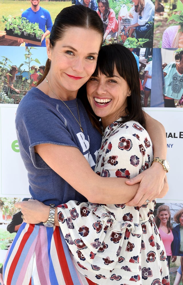 Katie Aselton and Constance Zimmer 
