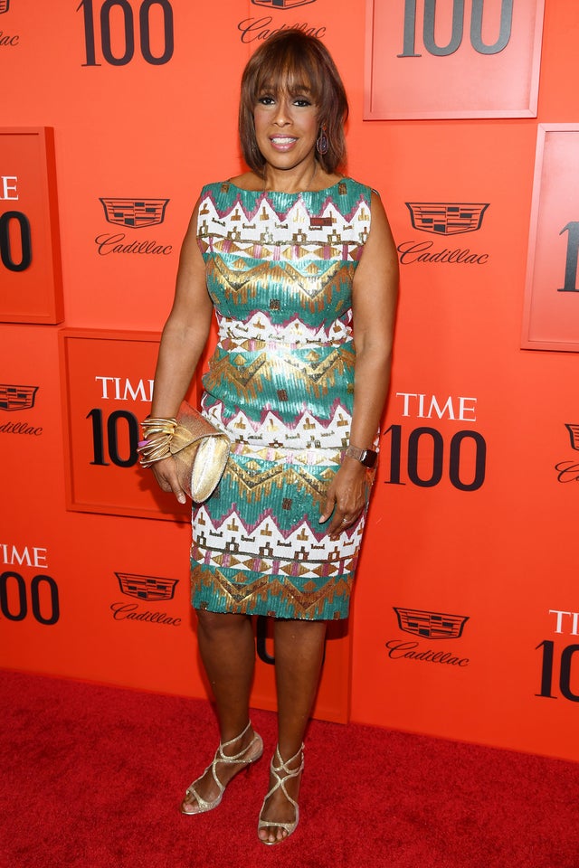 gayle king at time 100 gala