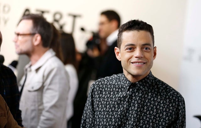 Rami Malek at mr. robot event