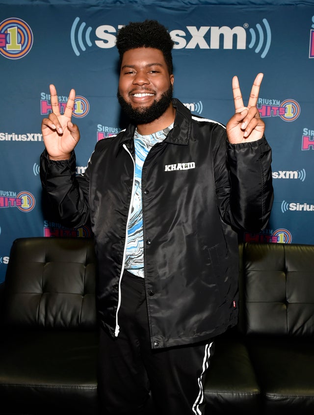 Khalid at siriusxm in vegas