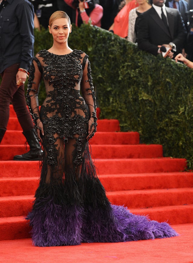 Beyonce at 2012 met gala