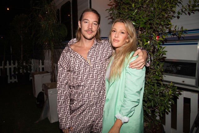 Diplo and Ellie Goulding at coachella