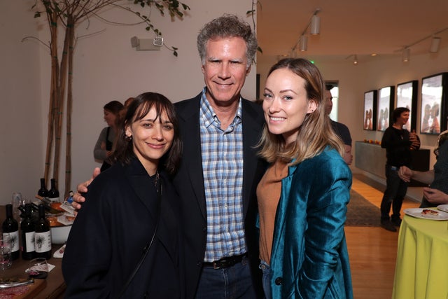 Rashida Jones, Will Ferrell and Olivia Wilde at booksmart screening