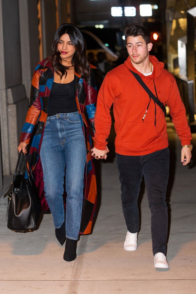 Priyanka Chopra and Nick Jonas in nyc