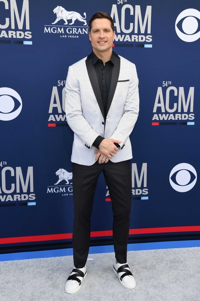 Walker Hayes at the the 54th Academy Of Country Music Awards in Las Vegas on April 7