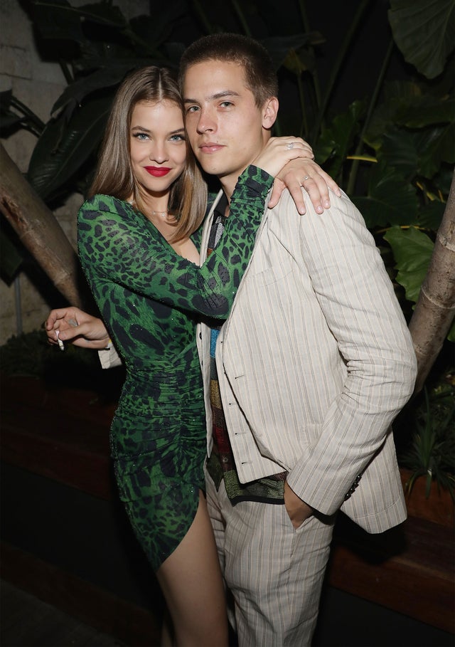 Barbara Palvin and Dylan Sprouse at the Sports Illustrated Swimsuit 2019 Issue 