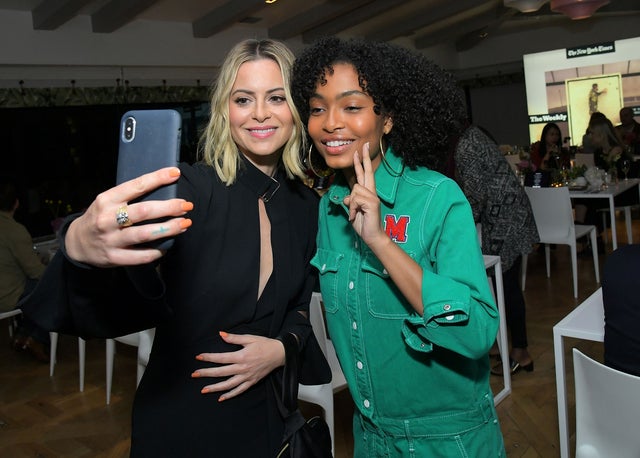 Sophia Amoruso and Yara Shahidi 