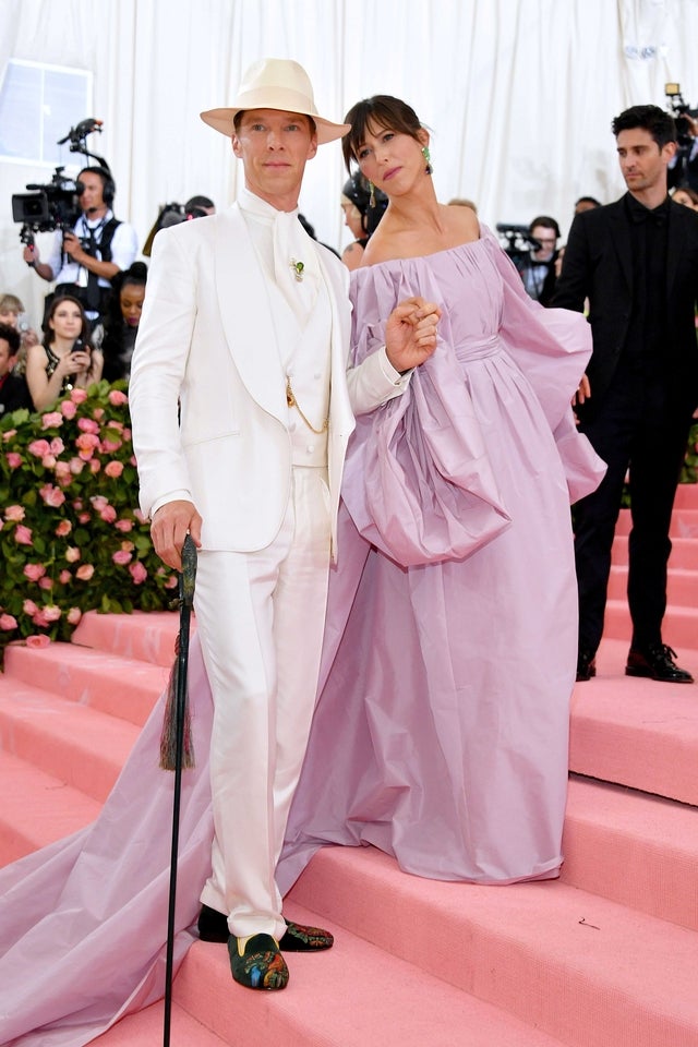 Benedict Cumberbatch and Sophie Hunter at the 2019 Met Gala