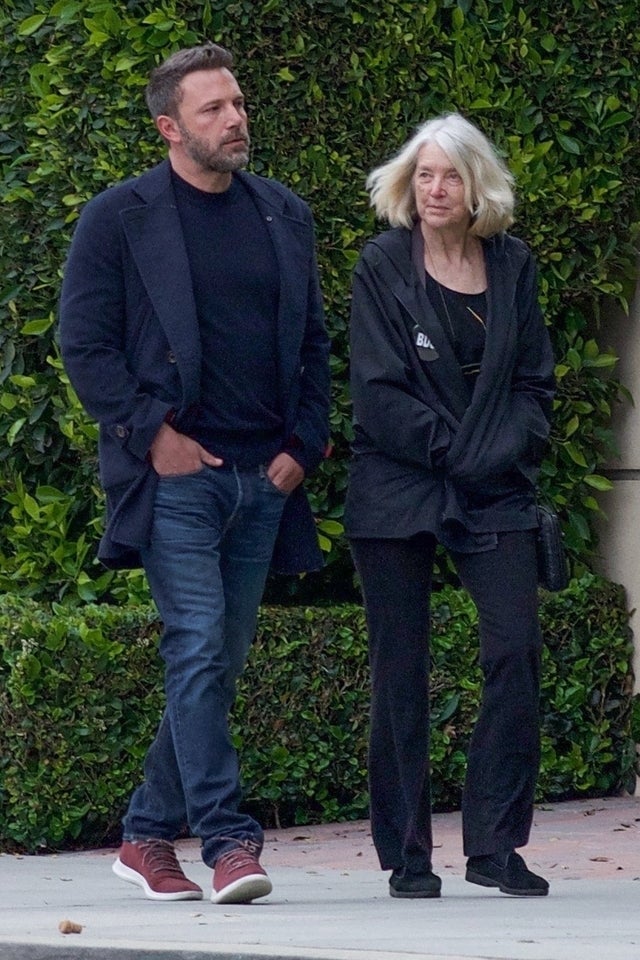 Ben Affleck and his mom stroll through Brentwood