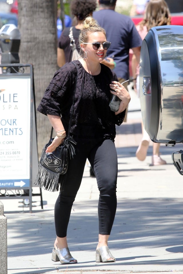 Hilary Duff runs errands on may 29