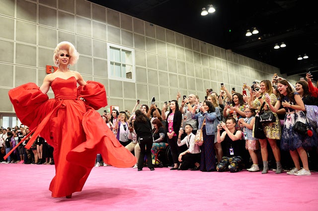 Brooke Lynn Hytes attends RuPaul's DragCon LA 2019