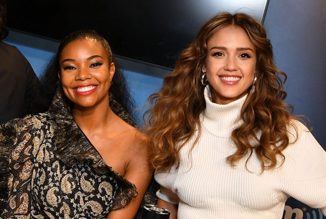 Gabrielle Union and Jessica Alba visit Bevelations at SiriusXM