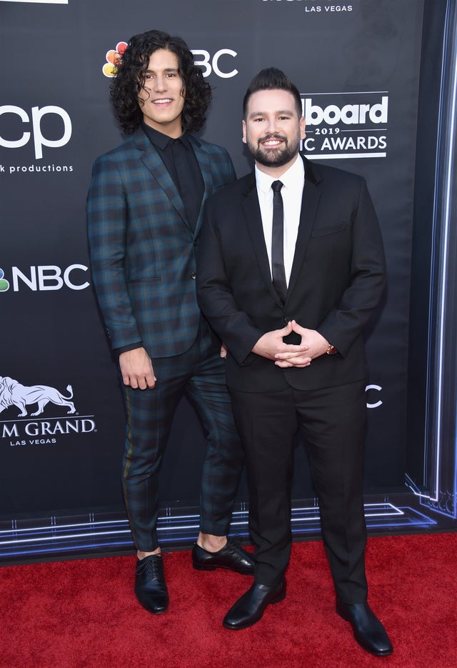 Dan Smyers and Shay Mooney of Dan + Shay at the 2019 Billboard Music Awards