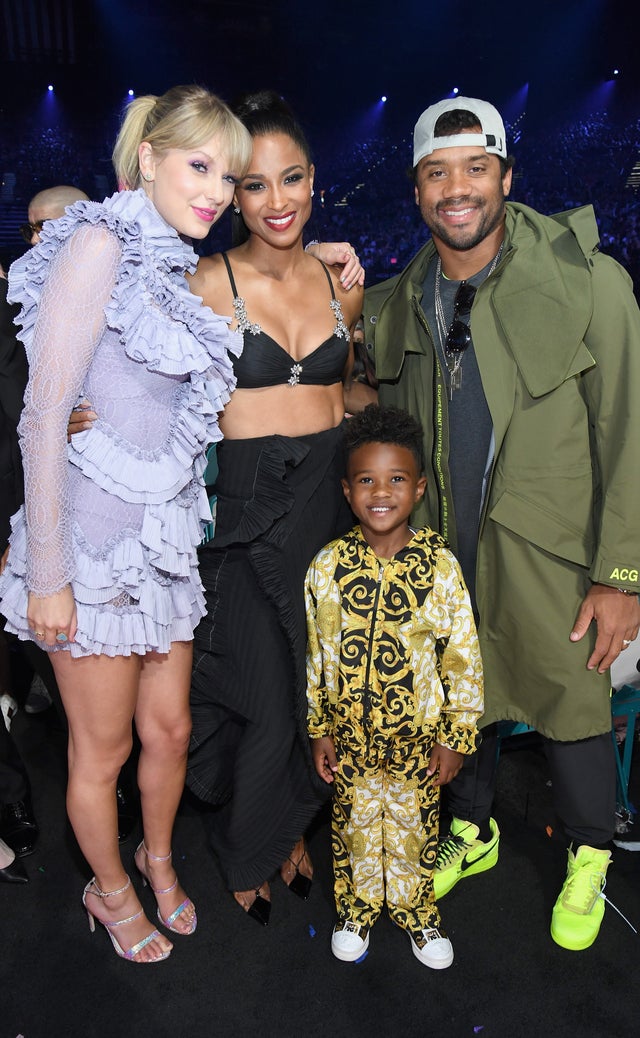 Taylor Swift, Ciara and Russell Wilson at 2019 billboard music awards