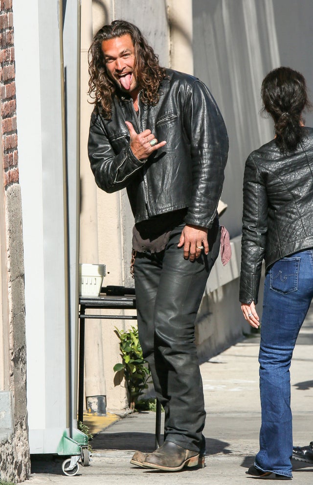 Jason Momoa at JKL