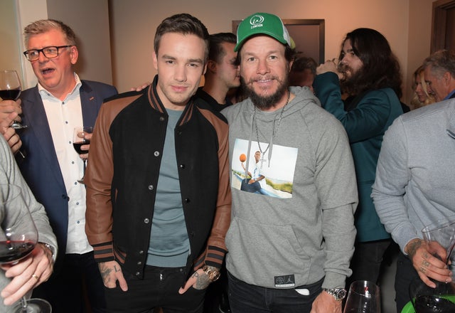 Liam Payne and Mark Wahlberg 