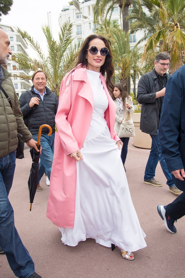 Andie MacDowell in Cannes on May 19