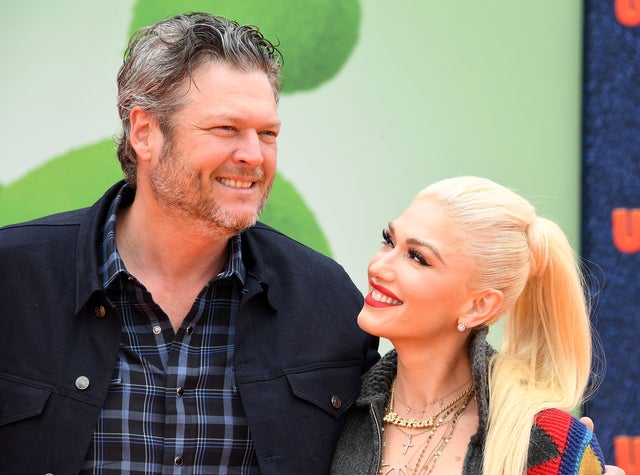 Blake Shelton and Gwen Stefani at uglydolls premiere