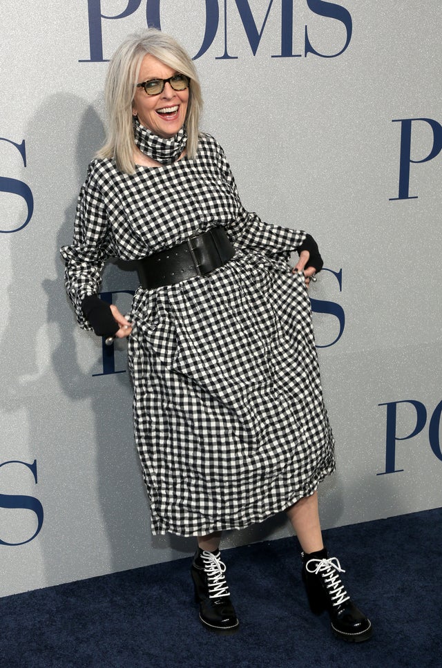 Diane Keaton at poms premiere in la