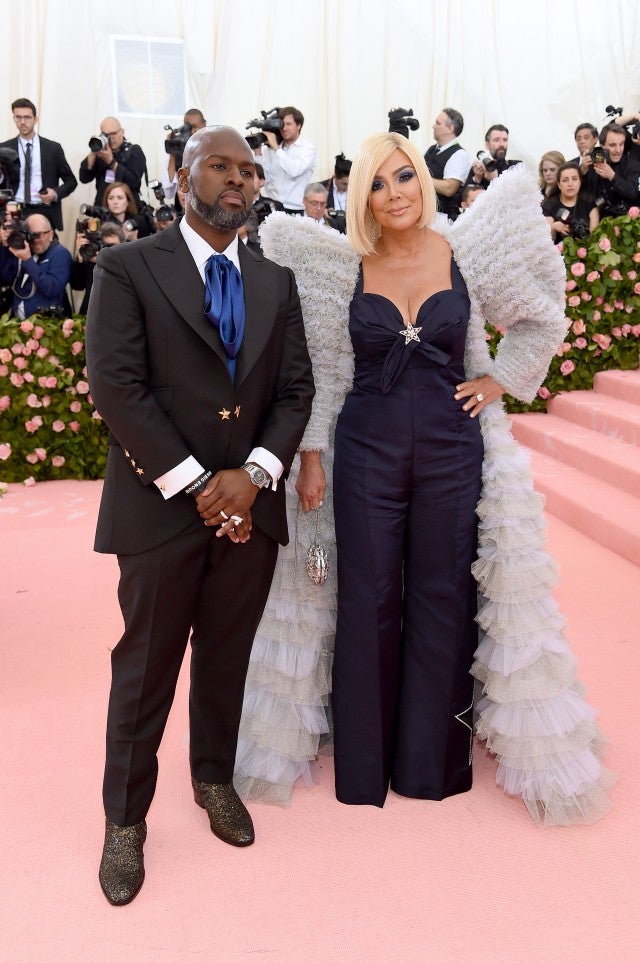 Kris Jenner Corey Gamble met gala 2019