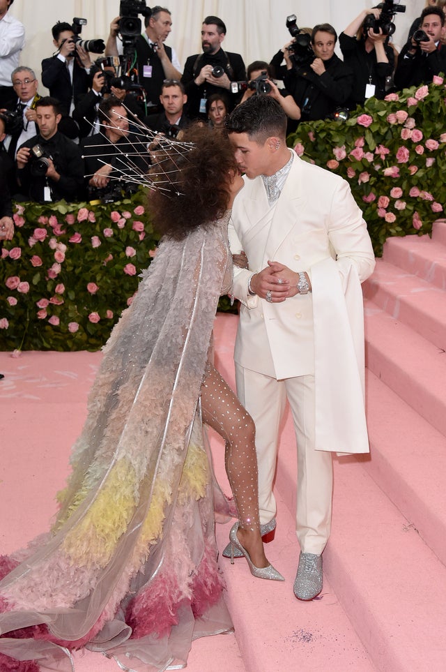 Priyanka Chopra and Nick Jonas at The 2019 Met Gala