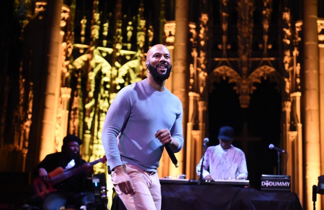 Common performs at Common's Let Love: An Expression Of Art, Words & Song 