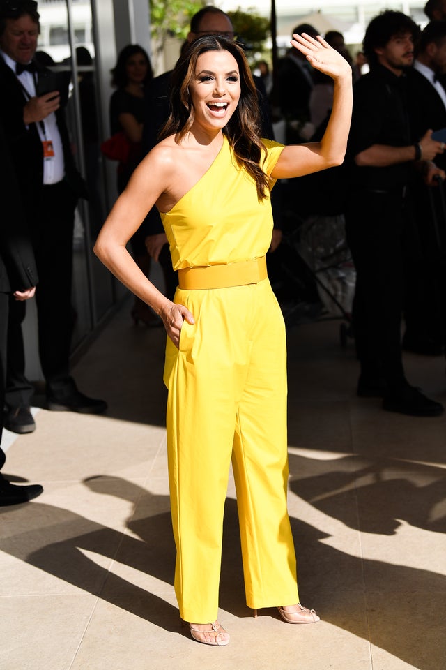 Eva Longoria is seen at the 72nd annual Cannes Film Festival on May 15