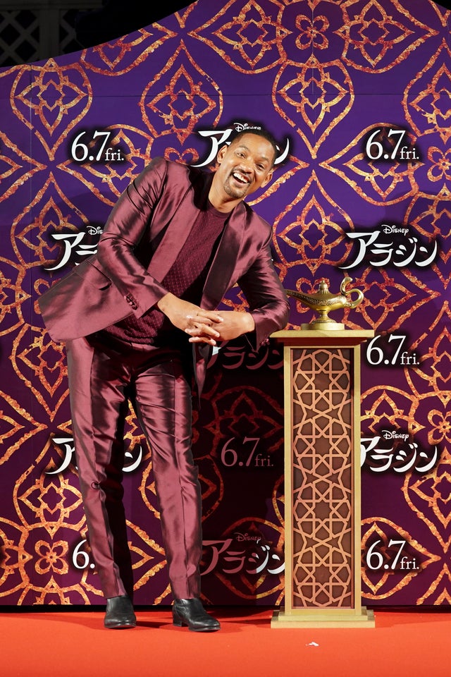 Will Smith at Aladdin premiere in Tokyo