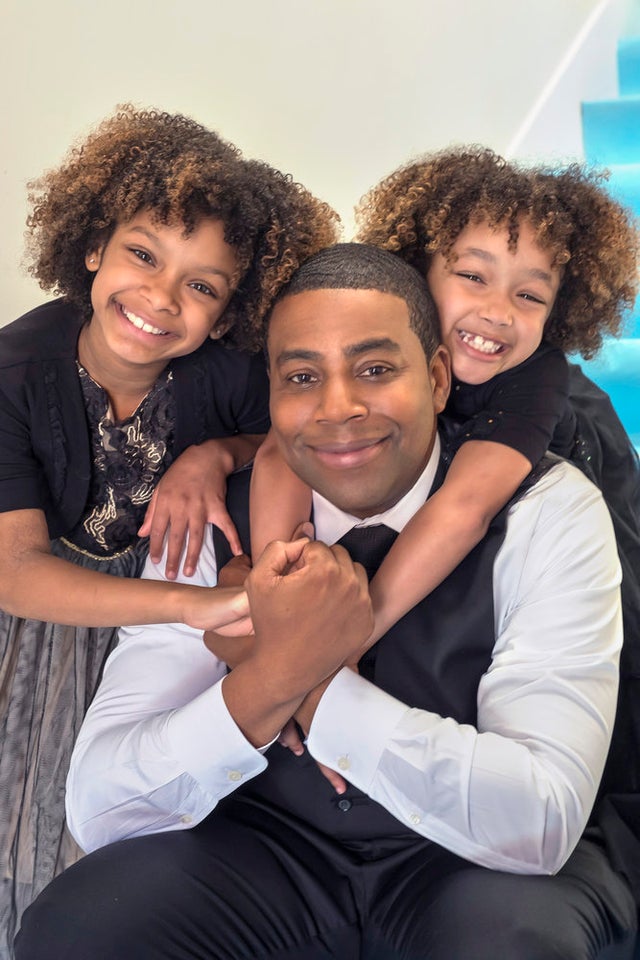 THE KENAN SHOW -- "Pilot" Episode -- Pictured: (l-r) Dani Lockett as Emma, Kenan Thompson as Kenan, Dannah Lockett as Sophie