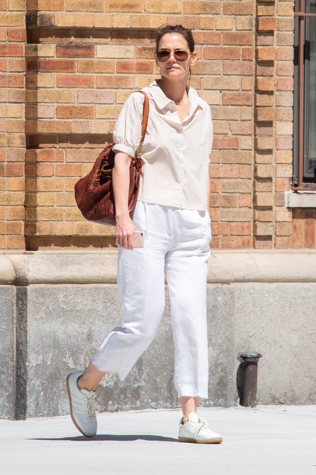 Katie Holmes in NYC on May 15