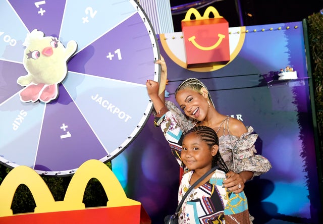 Christina Millian and daughter at toy story 4 premiere afterparty