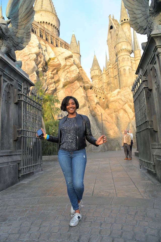 Tiffany Haddish at Universal Studios