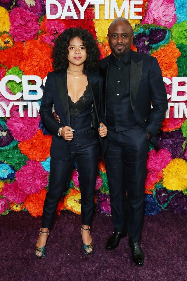 Wayne Brady and daughter at CBS Daytime Emmy Awards After Party 