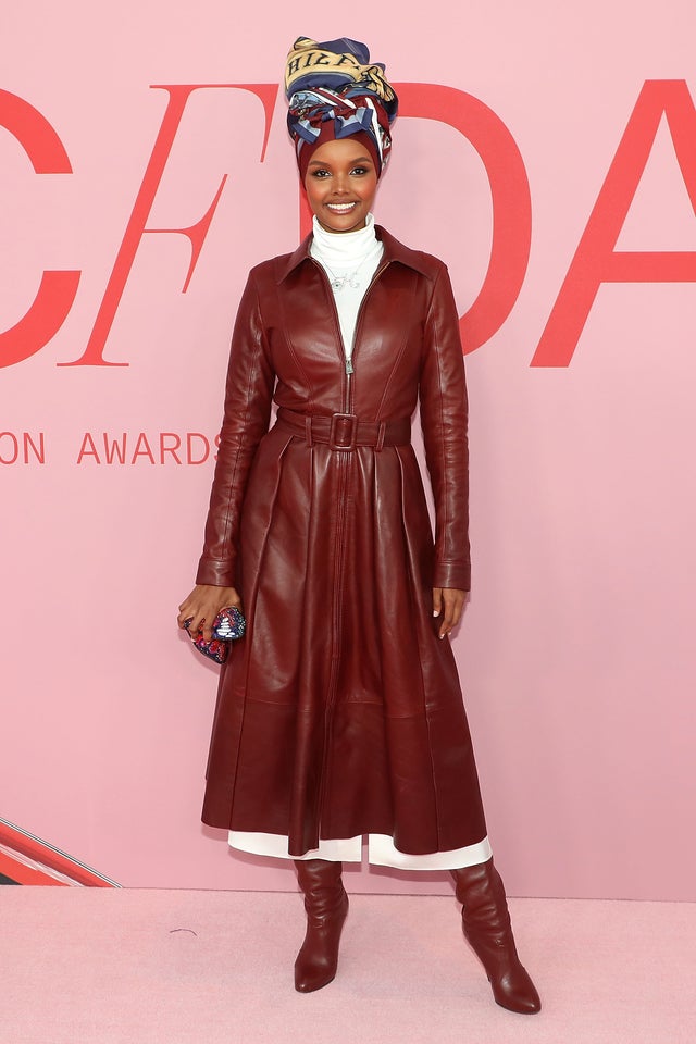 Halima Aden at the 2019 CFDA Awards 