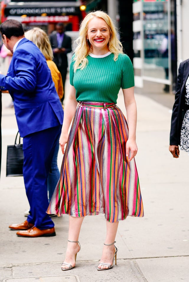 Elisabeth Moss at "Good Morning America" on June 5 