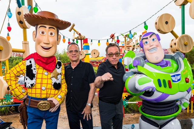 Tim Allen Tom Hanks Toy Story Land