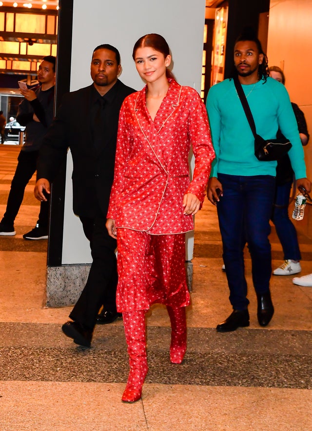 Zendaya is seen outside MTV on June 25