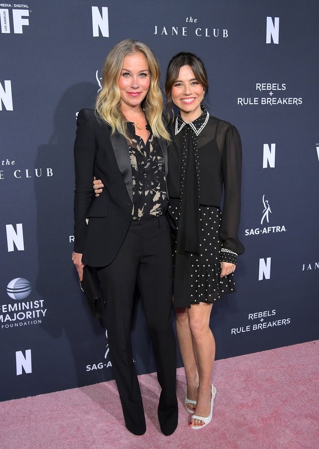 Christina Applegate and Linda Cardellini at netflix fysee event