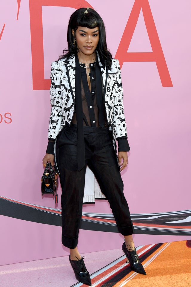 Teyana Taylor at 2019 cfda fashion awards
