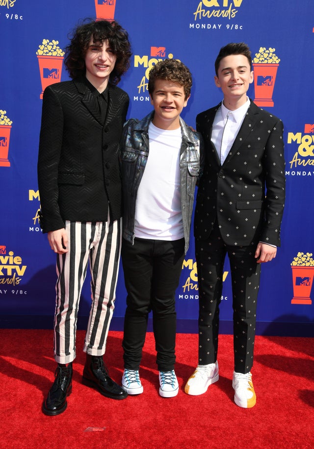 Finn Wolfhard , Gaten Matarazzo and Noah Schnapp 2019 mtv movie and tv awards