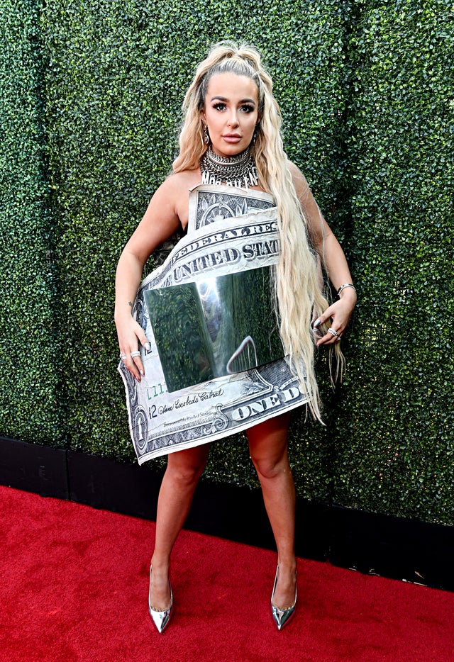 Tana Mongeau at the 2019 MTV Movie and TV Awards 